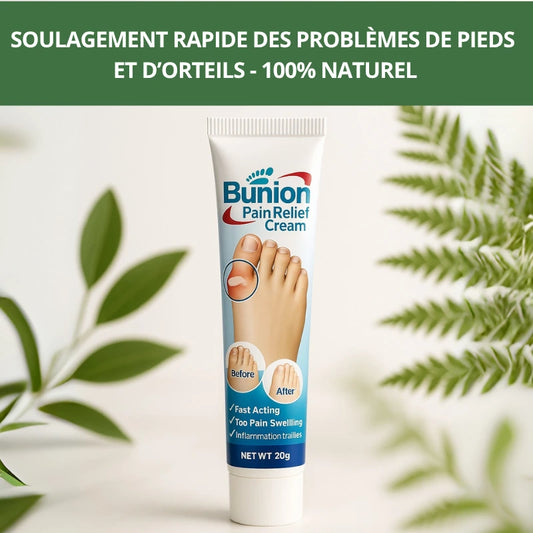 Pommade apaisante pour confort des pieds et orteils (hommes & femmes)
