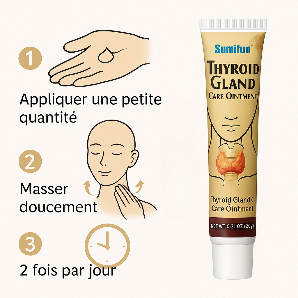 Pommade de confort pour la gorge et la zone du cou (hommes & femmes)