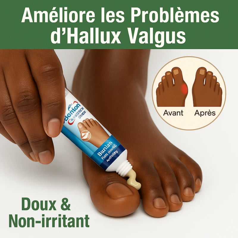 Pommade apaisante pour confort des pieds et orteils (hommes & femmes)