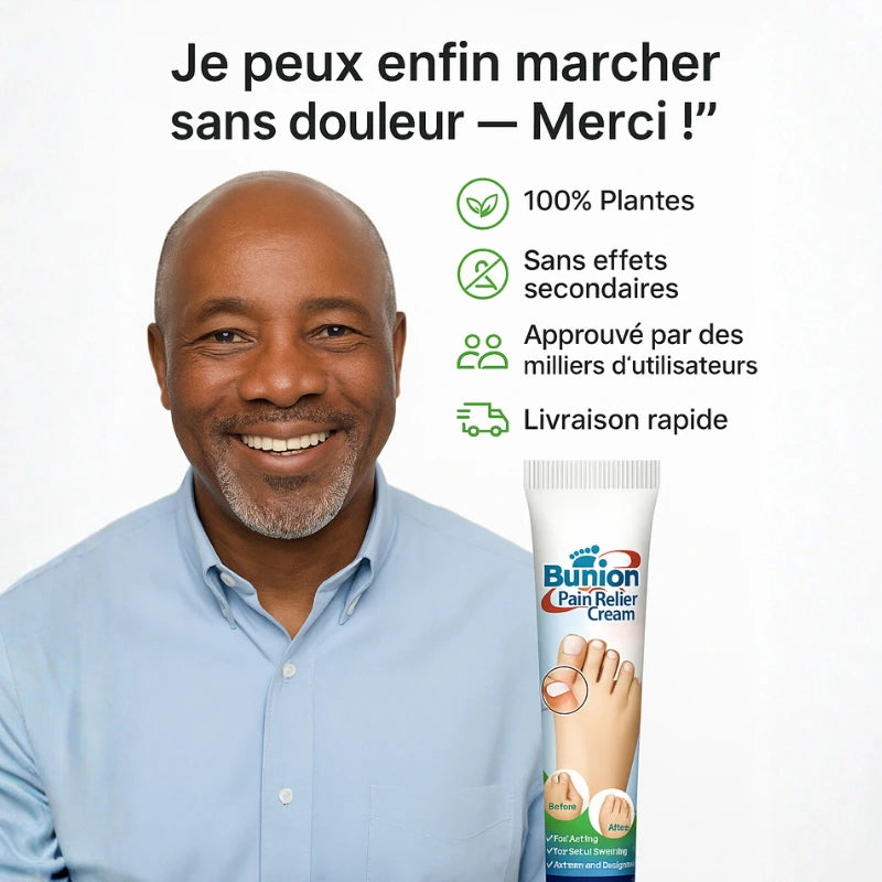 Pommade apaisante pour confort des pieds et orteils (hommes & femmes)