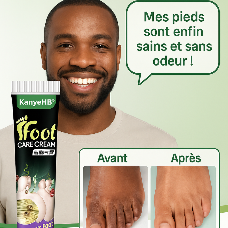 Pommade de confort pour les pieds – Bien-être quotidien pour Hommes et Femmes